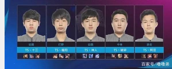 四位选手
